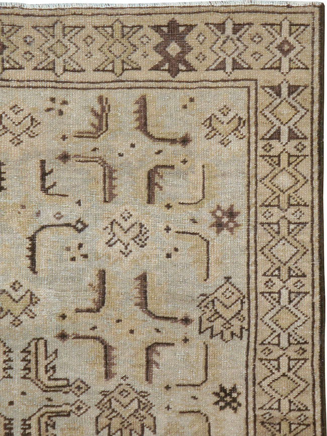Vintage Persian Malayer Rug, No.23411 - Staging