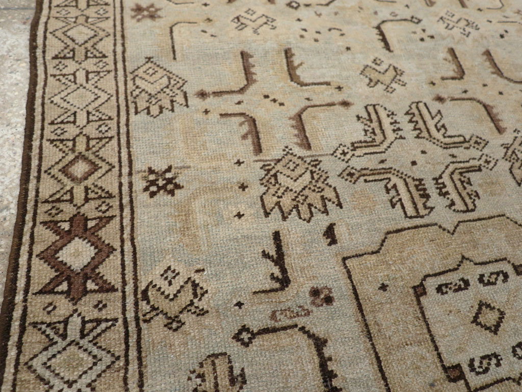 Vintage Persian Malayer Rug, No.23411 - Staging