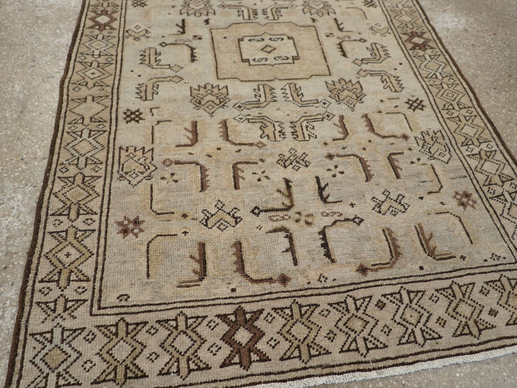 Vintage Persian Malayer Rug, No.23411 - Staging