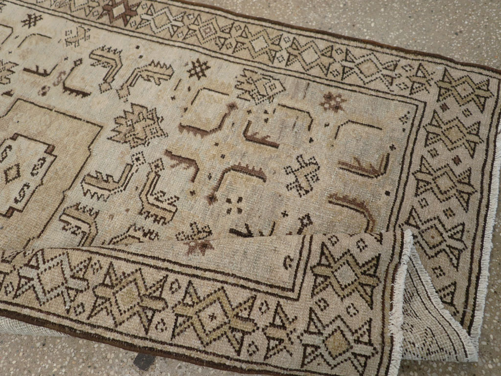 Vintage Persian Malayer Rug, No.23411 - Staging