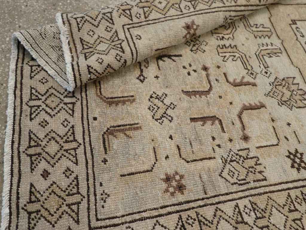 Vintage Persian Malayer Rug, No.23411 - Staging