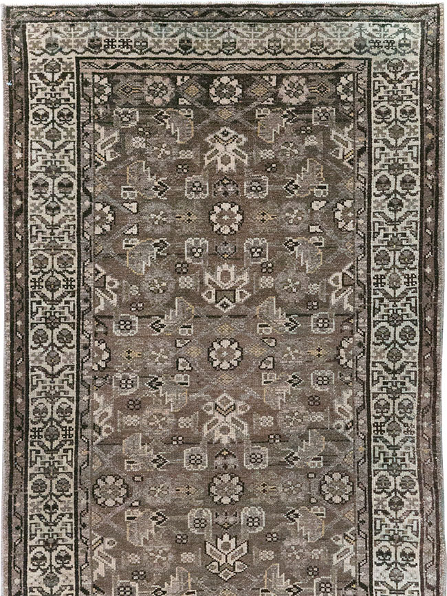 Vintage Persian Malayer Runner, No.23415 - Staging
