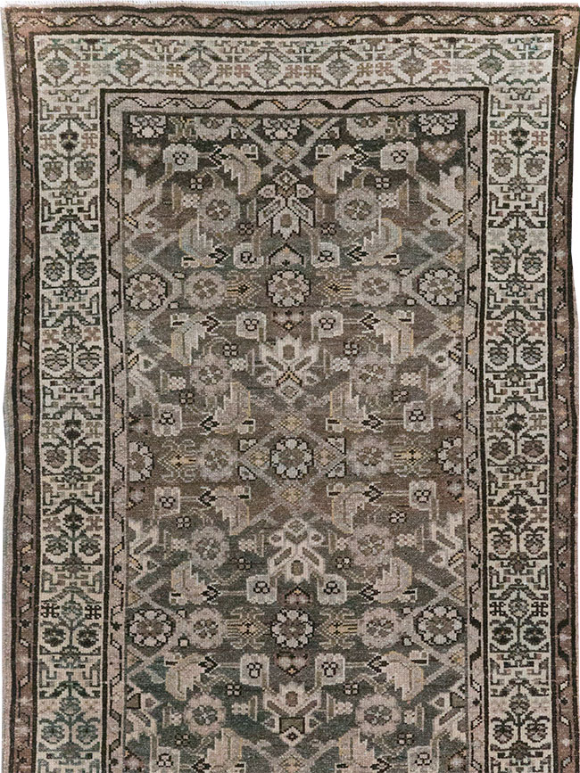 Vintage Persian Malayer Runner, No.23415 - Staging