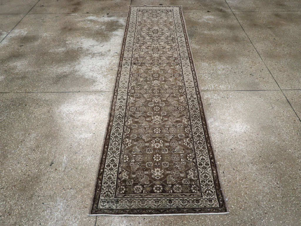 Vintage Persian Malayer Runner, No.23415 - Staging