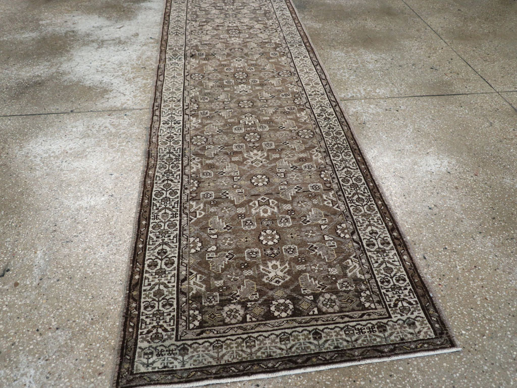 Vintage Persian Malayer Runner, No.23415 - Staging