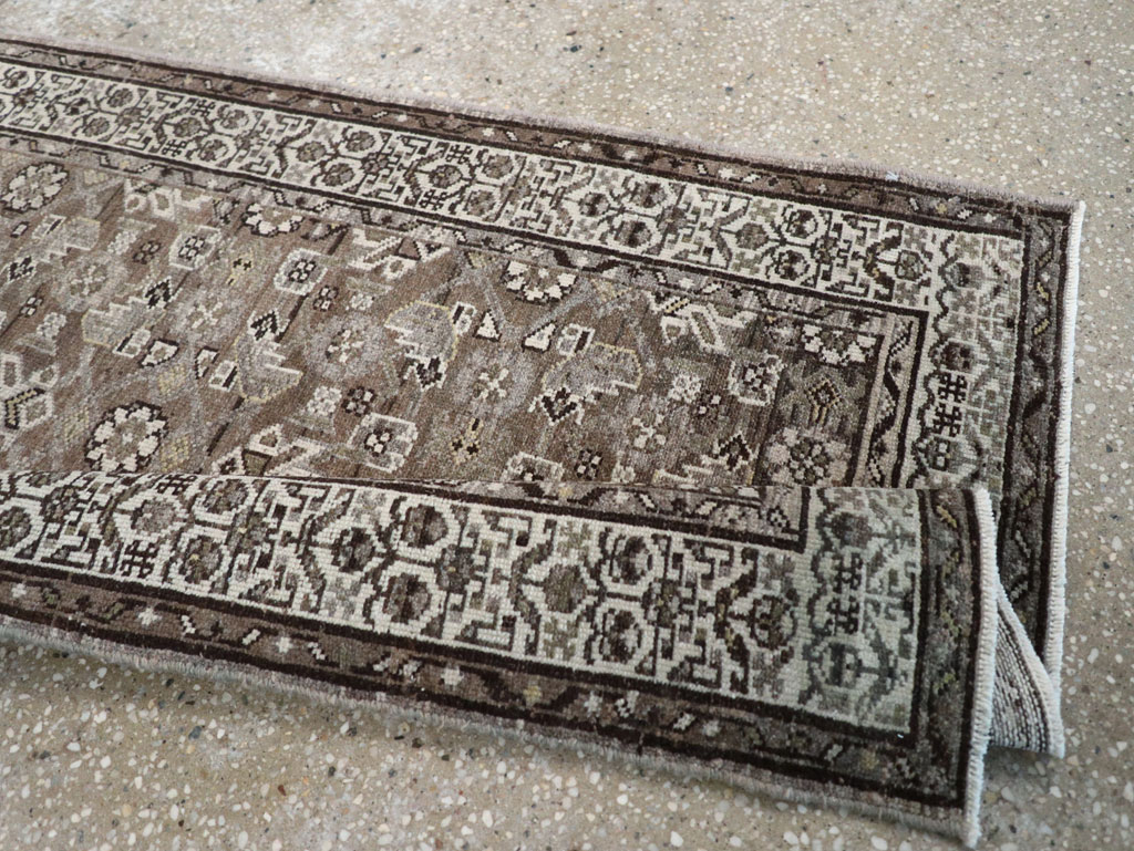 Vintage Persian Malayer Runner, No.23415 - Staging