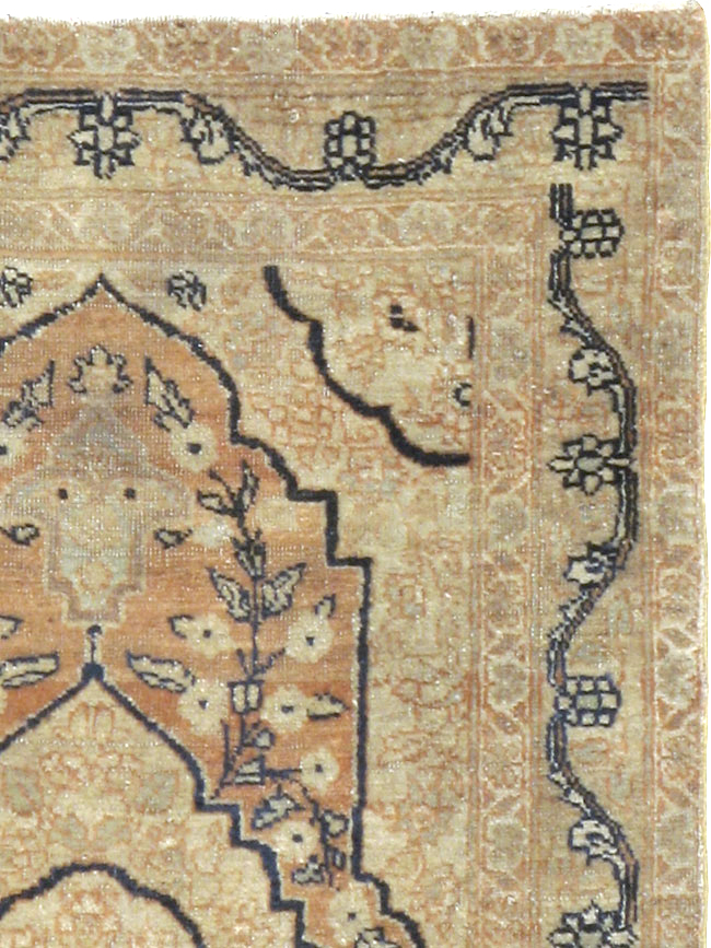 Antique Persian Tabriz Hagi Jalili Rug, No.23416 - Staging