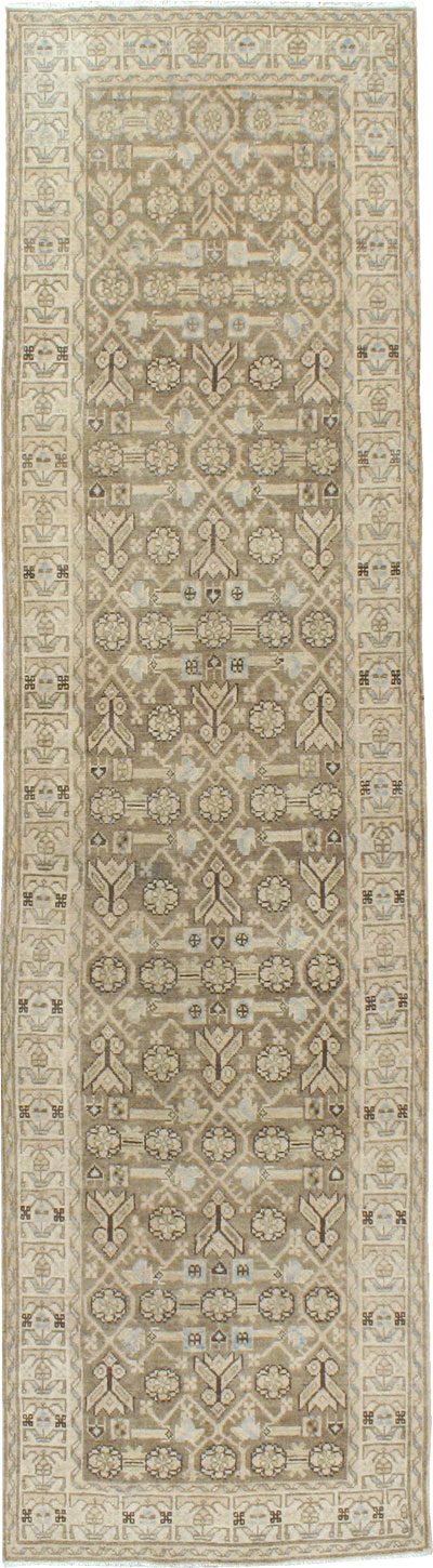 Vintage Persian Malayer Gallery Runner, No.23417 - Staging
