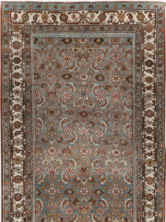 Vintage Persian Malayer Gallery Runner, No.23418 - Staging