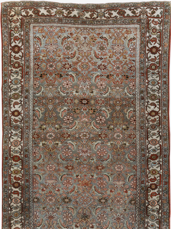 Vintage Persian Malayer Gallery Runner, No.23418 - Staging