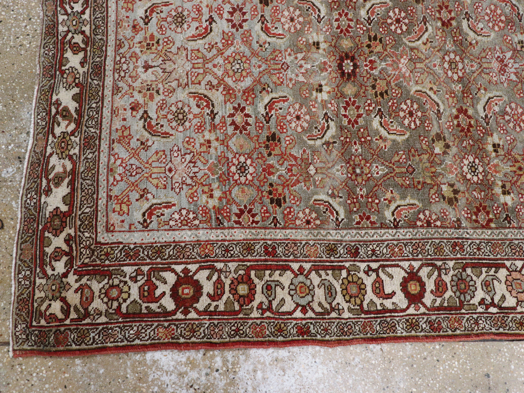 Vintage Persian Malayer Gallery Runner, No.23418 - Staging