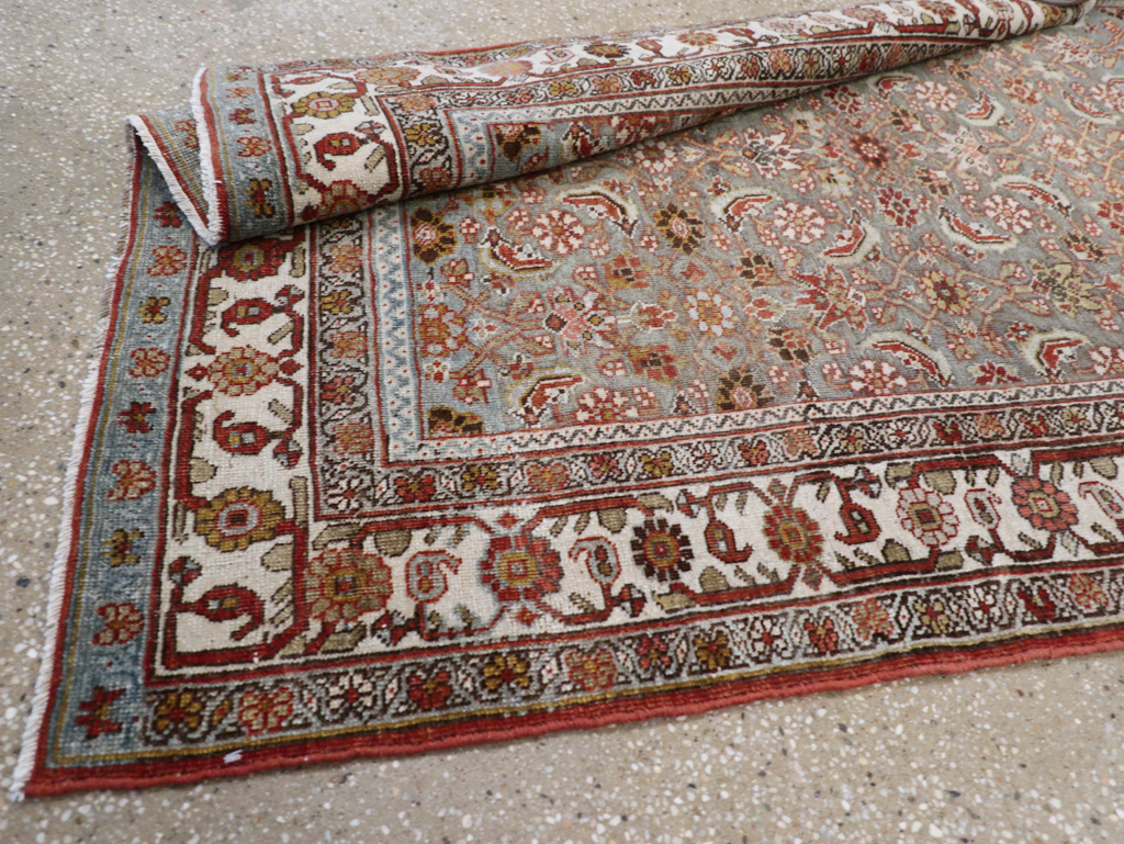 Vintage Persian Malayer Gallery Runner, No.23418 - Staging