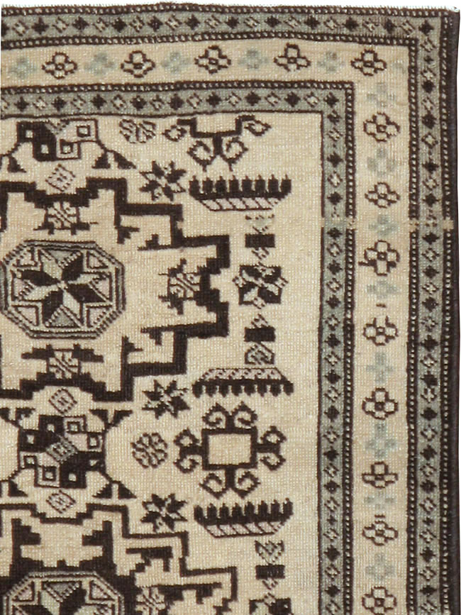 Vintage Persian Tabriz Rug (Pair: 1 of 2), No.23428 - Staging