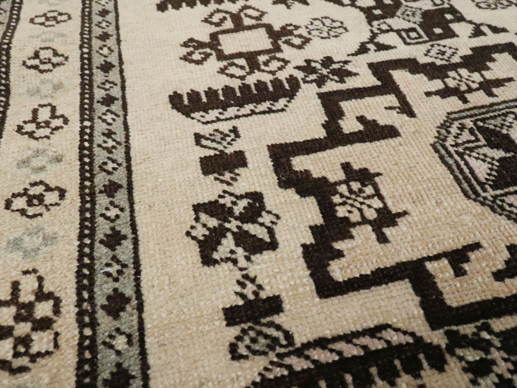 Vintage Persian Tabriz Rug (Pair: 1 of 2), No.23428 - Staging