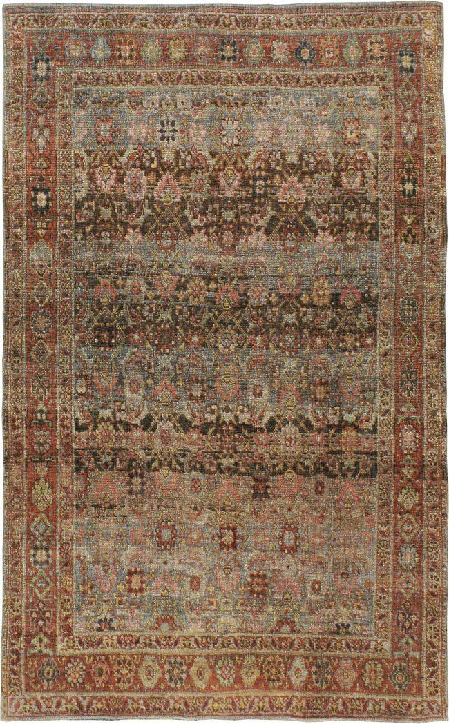 Antique Persian Bidjar Rug, No.23436 - Staging
