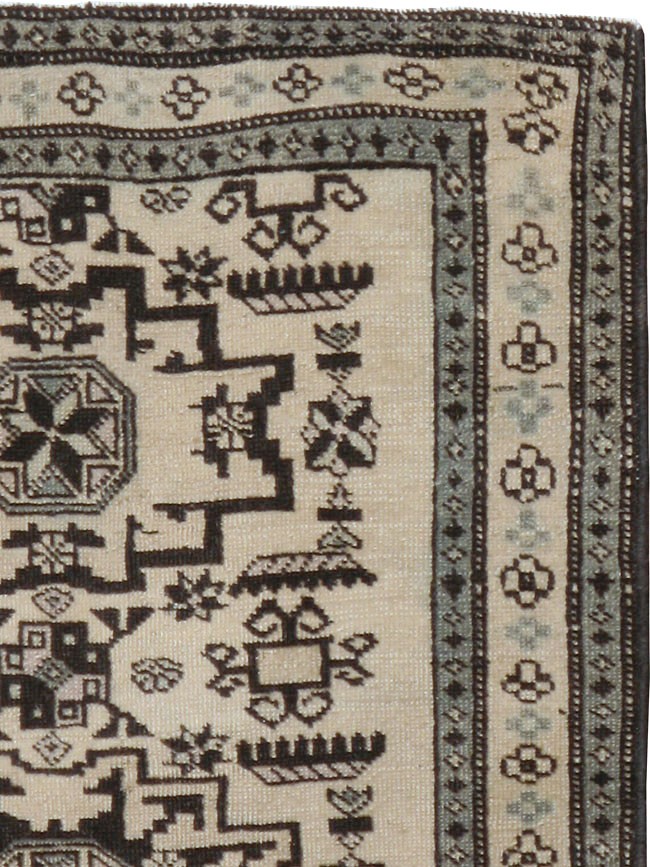 Vintage Persian Tabriz Rug (Pair: 2 of 2), No.23443 - Staging