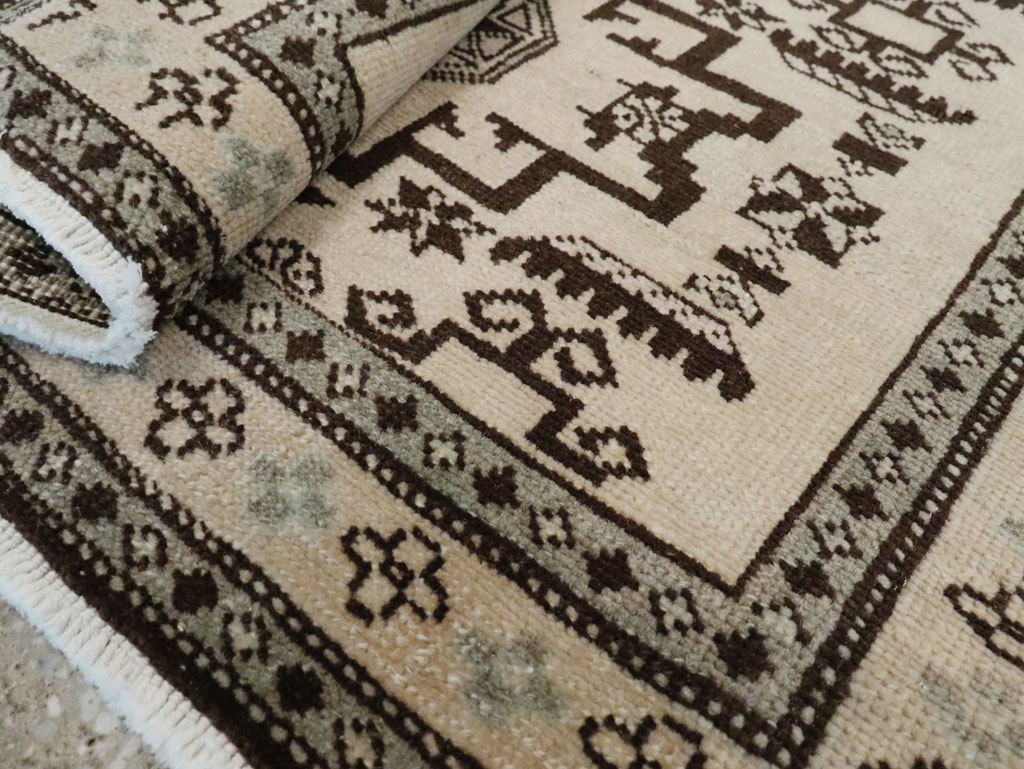 Vintage Persian Tabriz Rug (Pair: 2 of 2), No.23443 - Staging