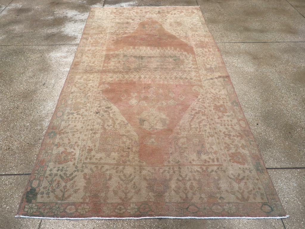 Vintage Turkish Anatolian Gallery Rug, No.23450 - Staging
