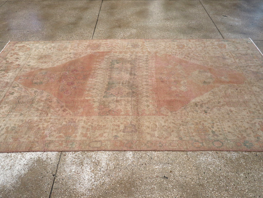 Vintage Turkish Anatolian Gallery Rug, No.23450 - Staging