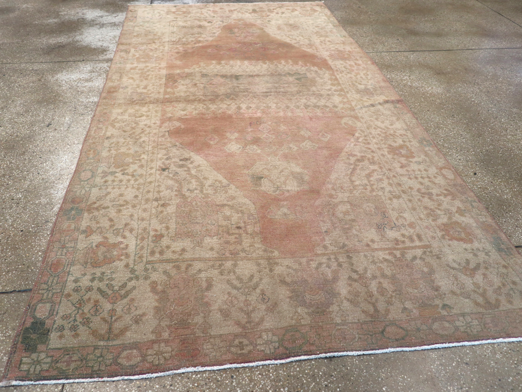 Vintage Turkish Anatolian Gallery Rug, No.23450 - Staging