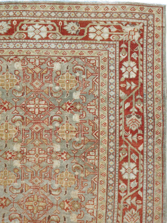 Antique Persian Mahal Gallery Runner, No.23453 - Staging