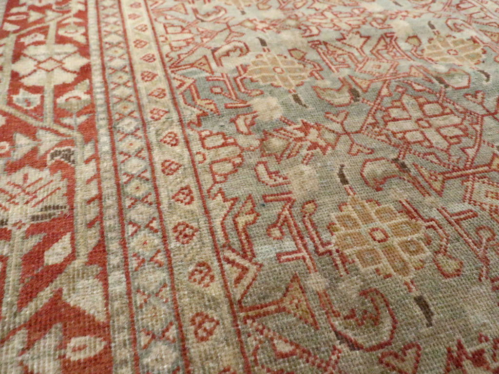 Antique Persian Mahal Gallery Runner, No.23453 - Staging