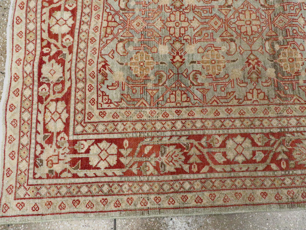 Antique Persian Mahal Gallery Runner, No.23453 - Staging