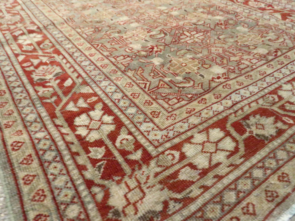 Antique Persian Mahal Gallery Runner, No.23453 - Staging