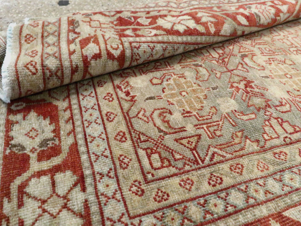 Antique Persian Mahal Gallery Runner, No.23453 - Staging