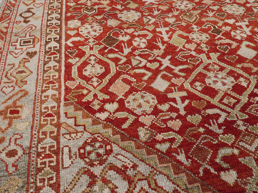 Vintage Persian Malayer Rug, No.23454 - Staging