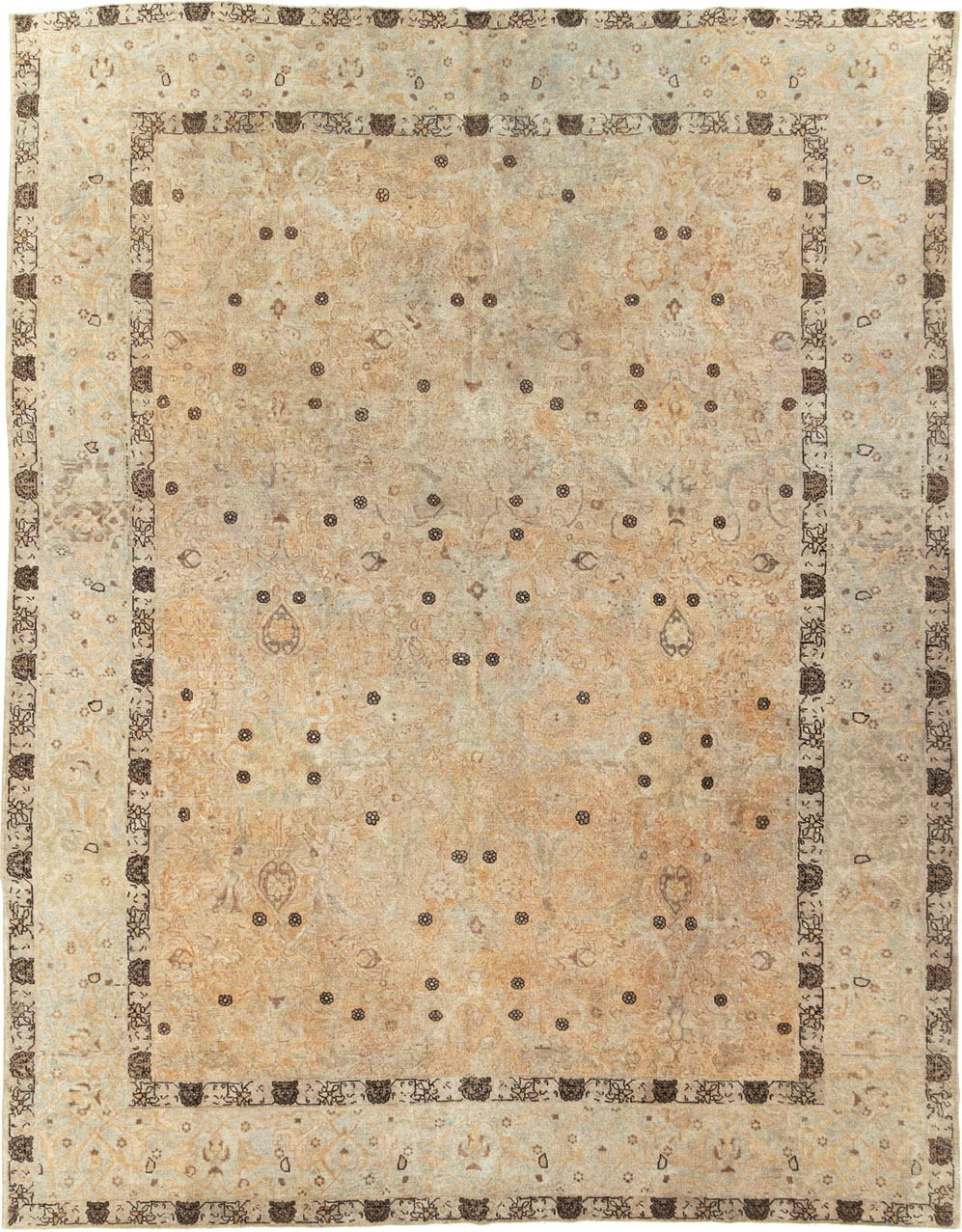 Antique Persian Tabriz Carpet, No.23467 - Staging