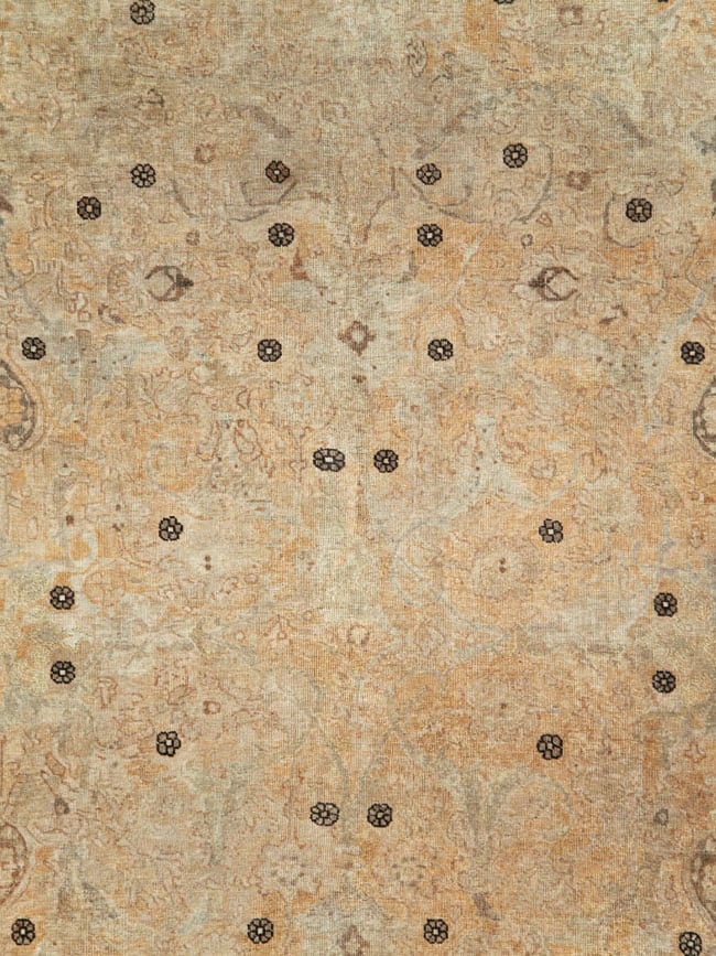 Antique Persian Tabriz Carpet, No.23467 - Staging