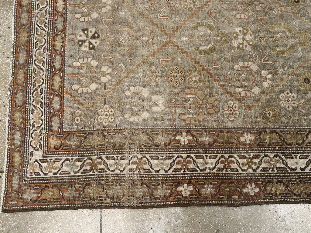 Vintage Persian Kurdish Runner, No.23475 - Staging