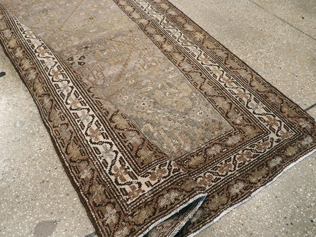 Vintage Persian Kurdish Runner, No.23475 - Staging