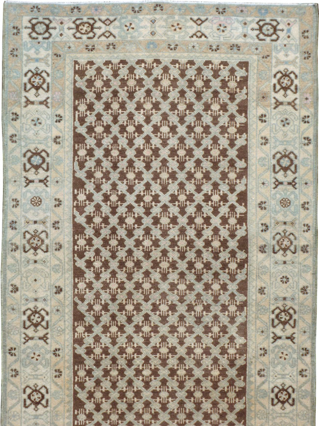 Vintage Persian Malayer Runner, No.23478 - Staging