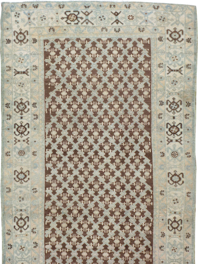 Vintage Persian Malayer Runner, No.23478 - Staging