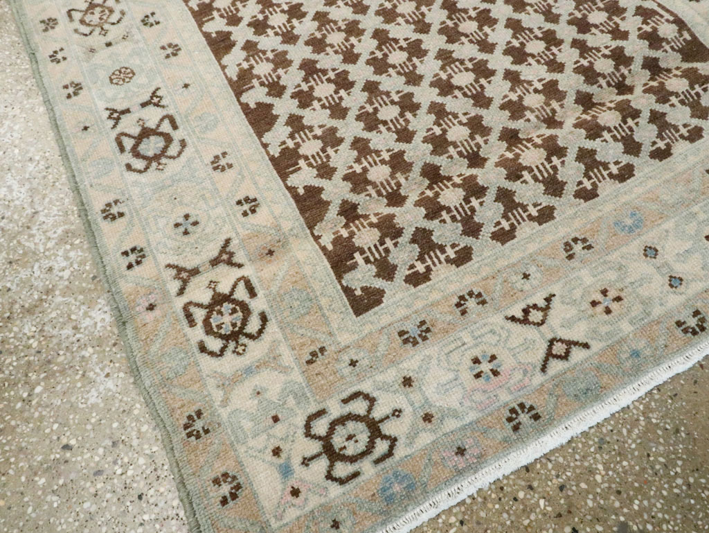 Vintage Persian Malayer Runner, No.23478 - Staging