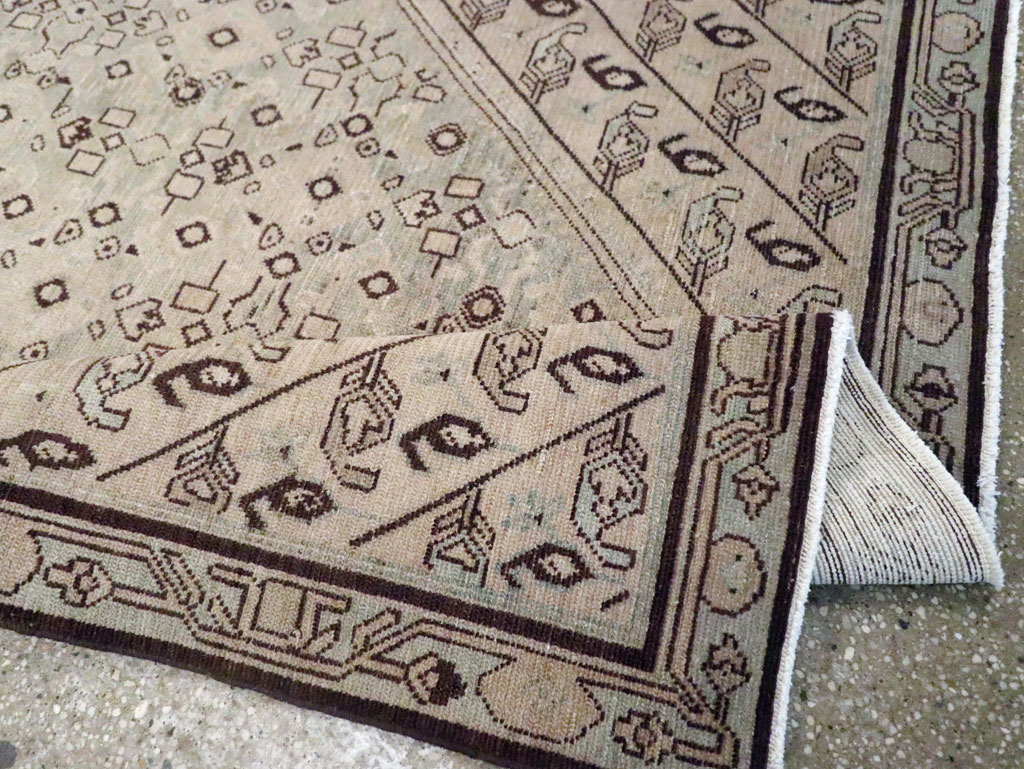 Vintage Persian Malayer Rug, No.23479 - Staging