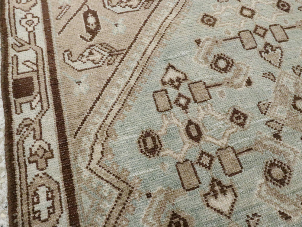 Vintage Persian Malayer Rug (Pair: 2 of 2), No.23480 - Staging