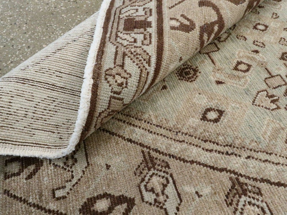 Vintage Persian Malayer Rug (Pair: 2 of 2), No.23480 - Staging