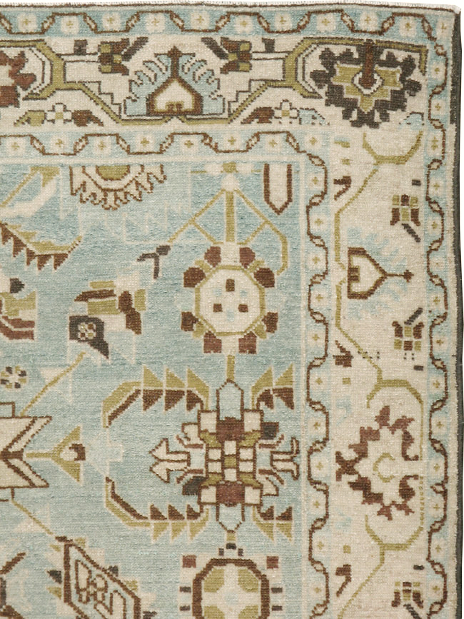 Vintage Persian Malayer Rug, No.23481 - Staging