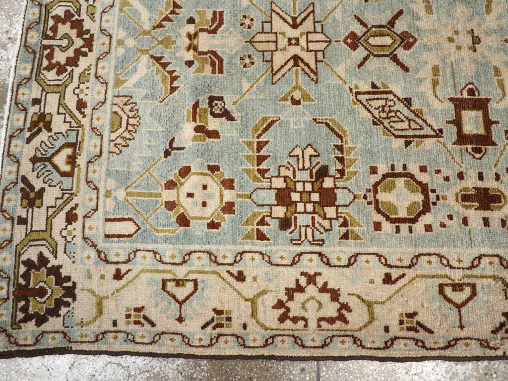 Vintage Persian Malayer Rug, No.23481 - Staging