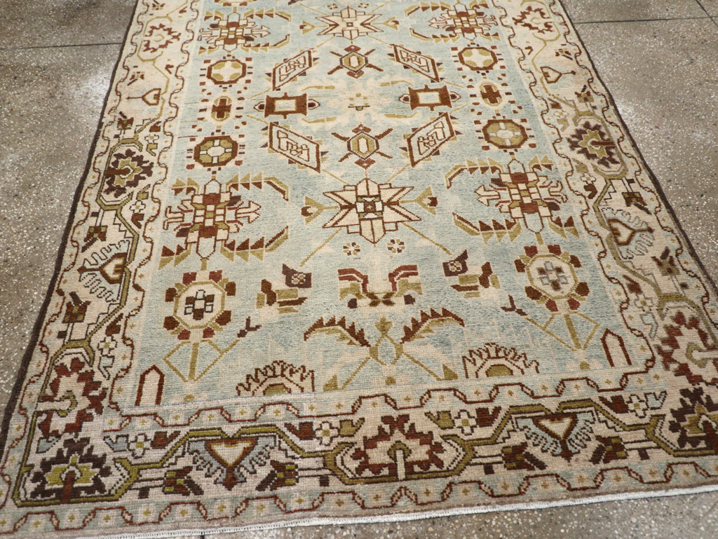 Vintage Persian Malayer Rug, No.23481 - Staging