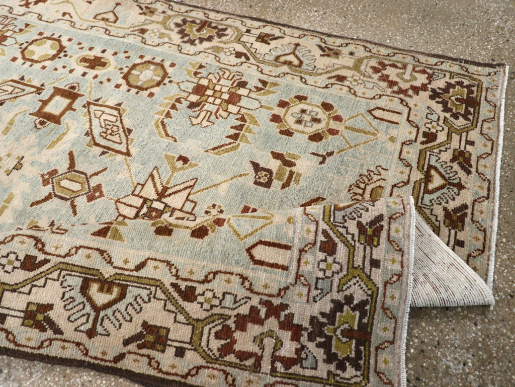 Vintage Persian Malayer Rug, No.23481 - Staging