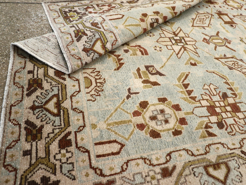 Vintage Persian Malayer Rug, No.23481 - Staging