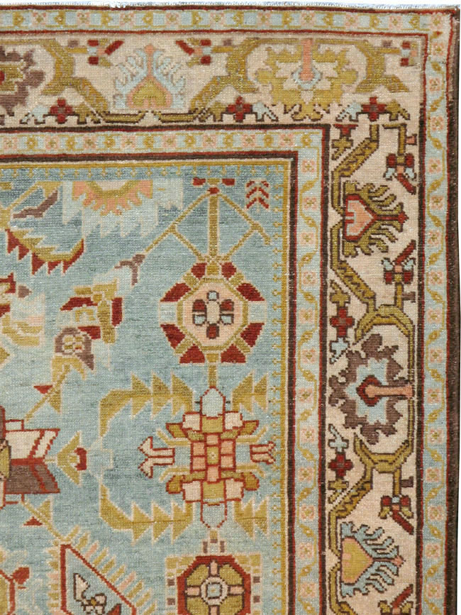 Vintage Persian Malayer Rug, No.23484 - Staging