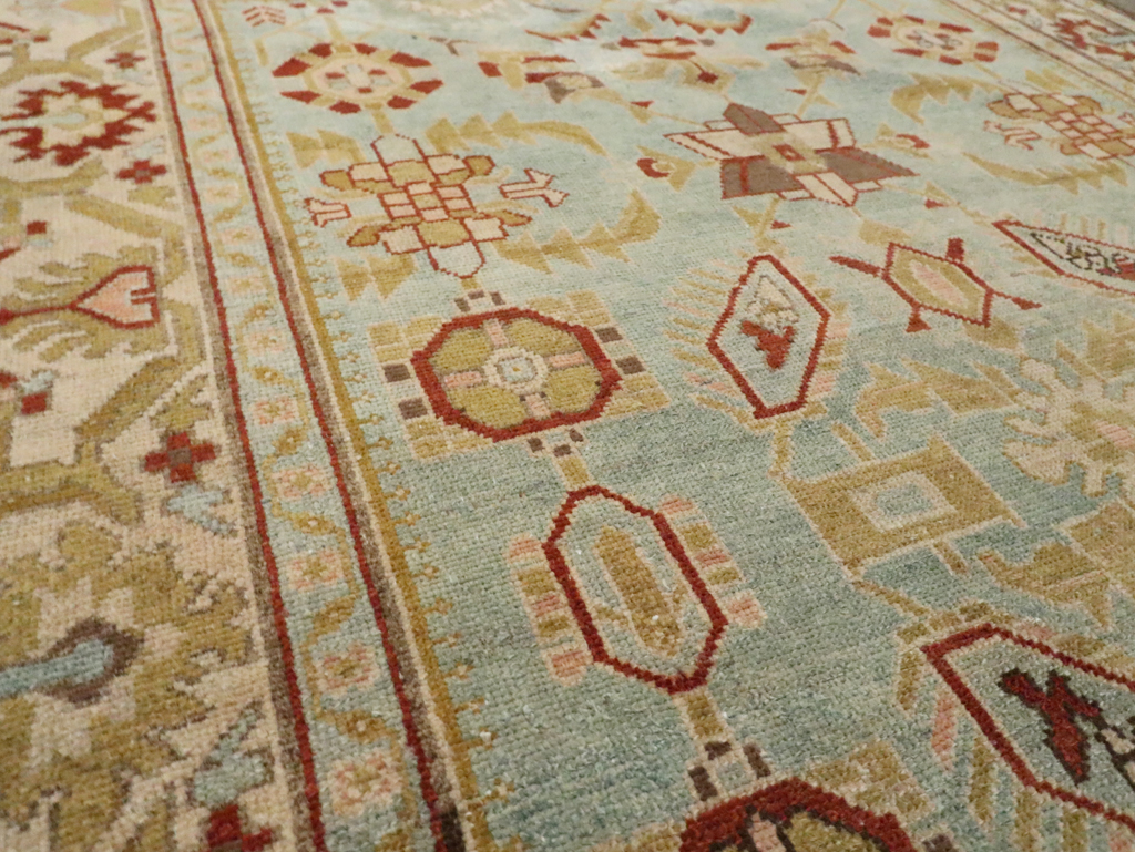 Vintage Persian Malayer Rug, No.23484 - Staging