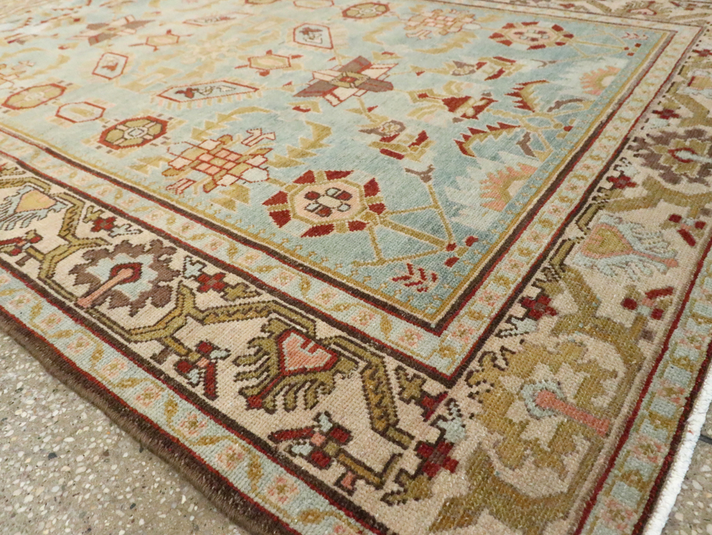 Vintage Persian Malayer Rug, No.23484 - Staging