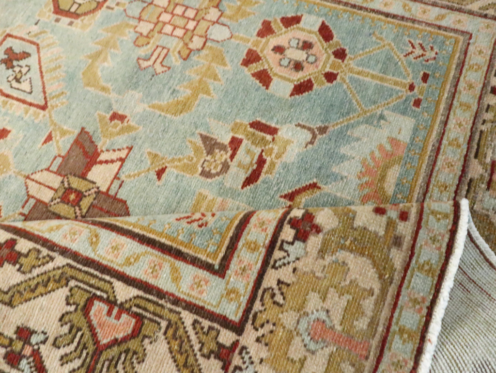 Vintage Persian Malayer Rug, No.23484 - Staging