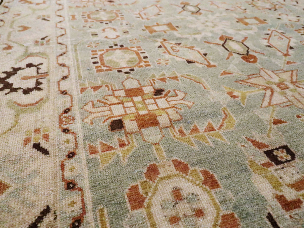 Vintage  Persian Malayer Rug, No.23485 - Staging